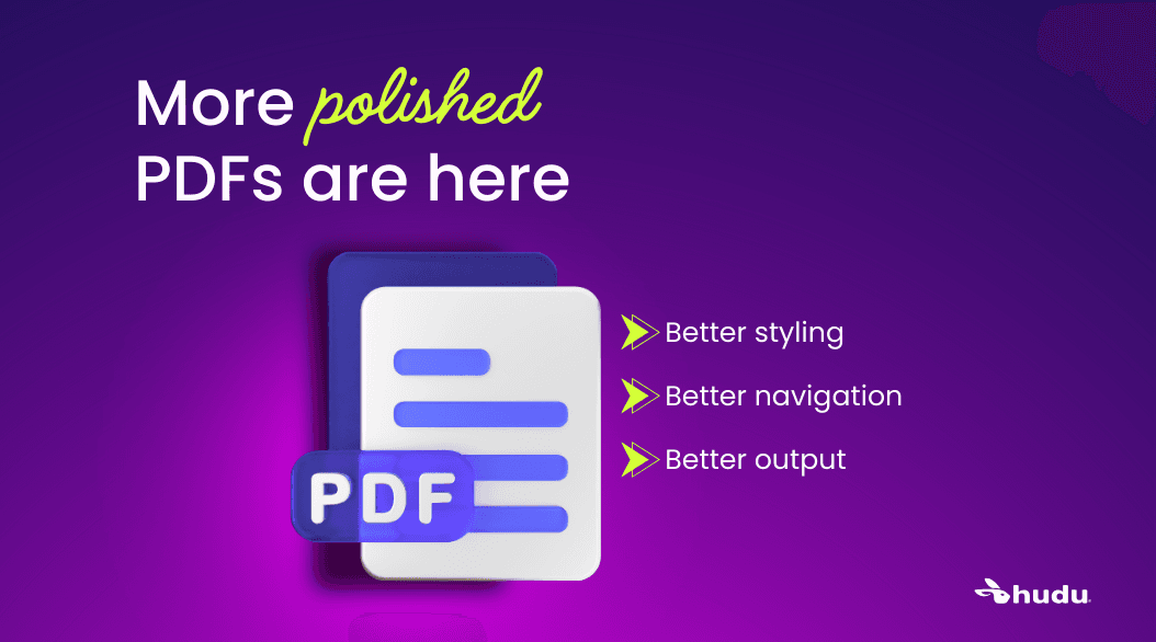 pdf exports
