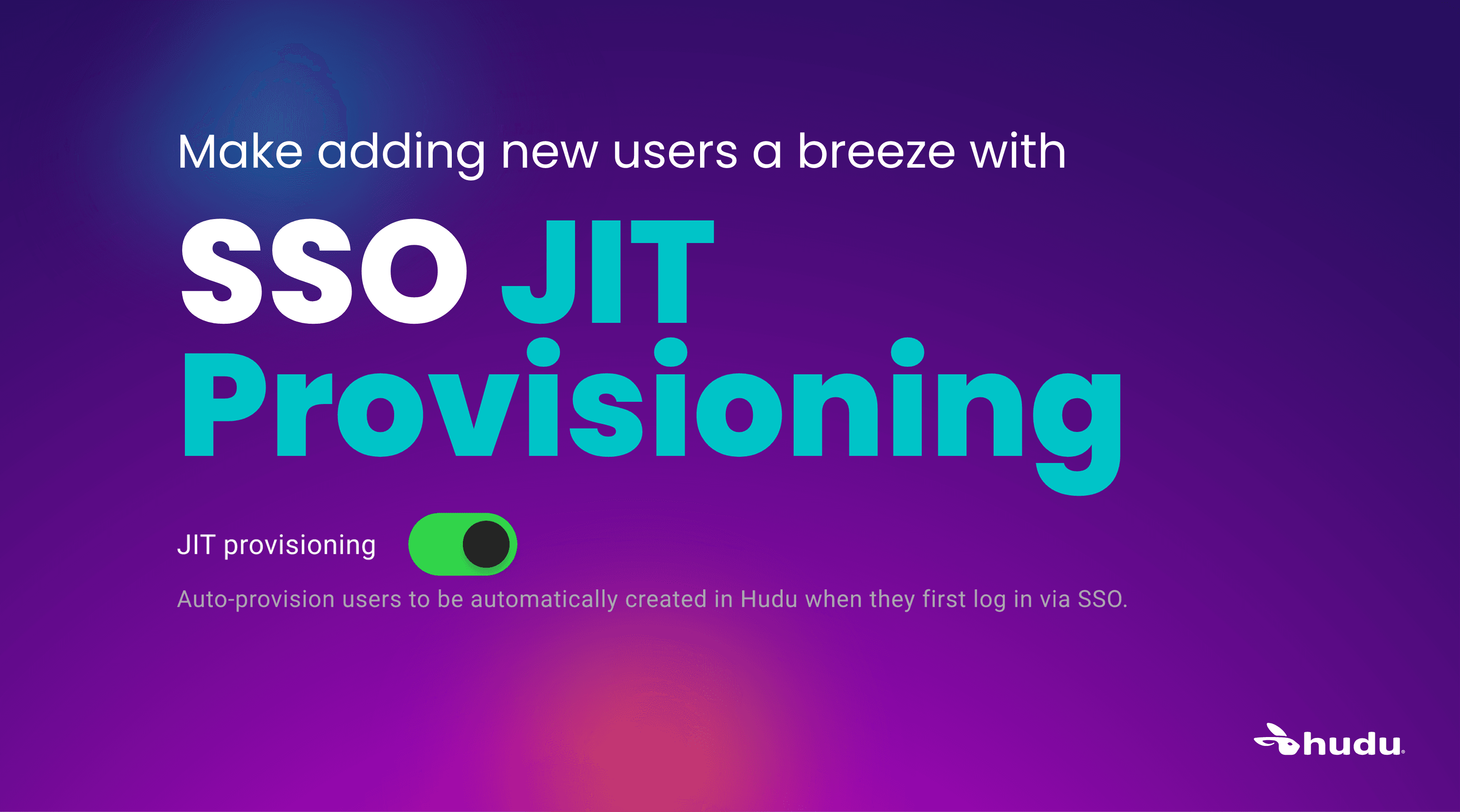 JIT provisioning