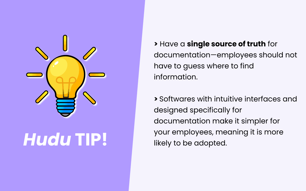 Scaling documentation practices over time