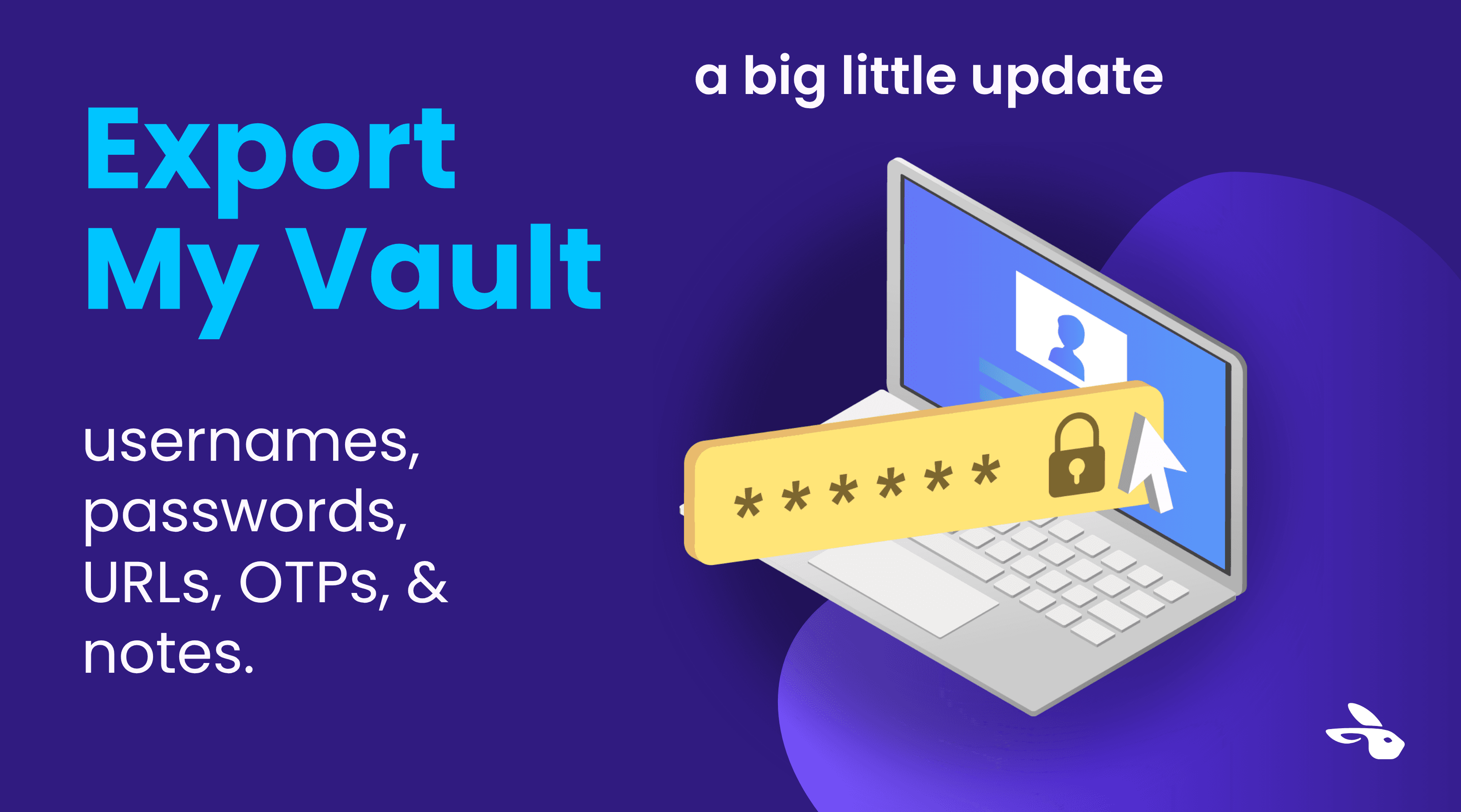 My Vault export option in Hudu generating a CSV file of stored credentials