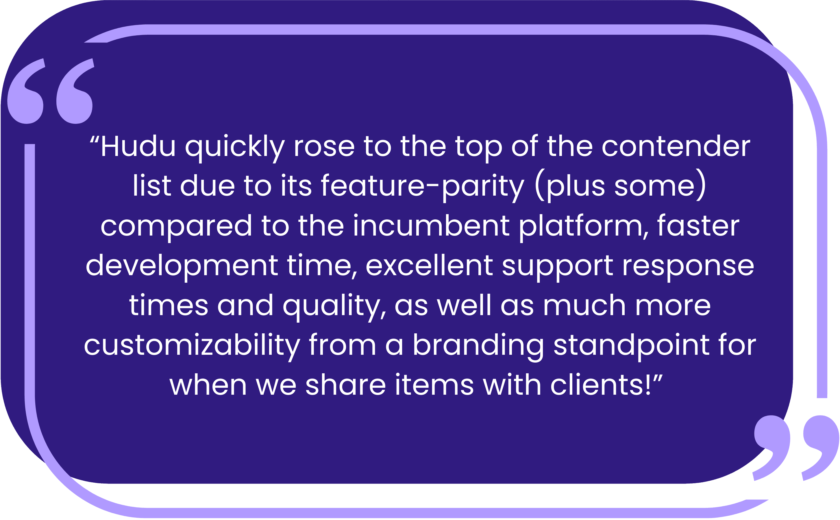 Corey DeGrandchamp on how Hudu’s comprehensive features improve security and service delivery.