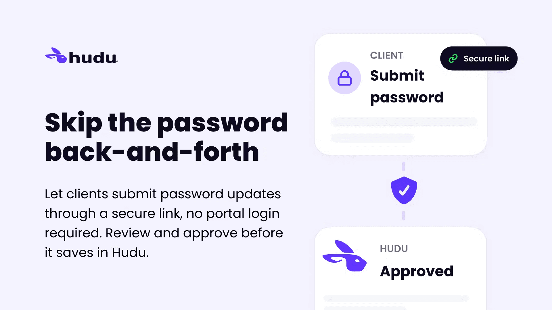 Password request graphic