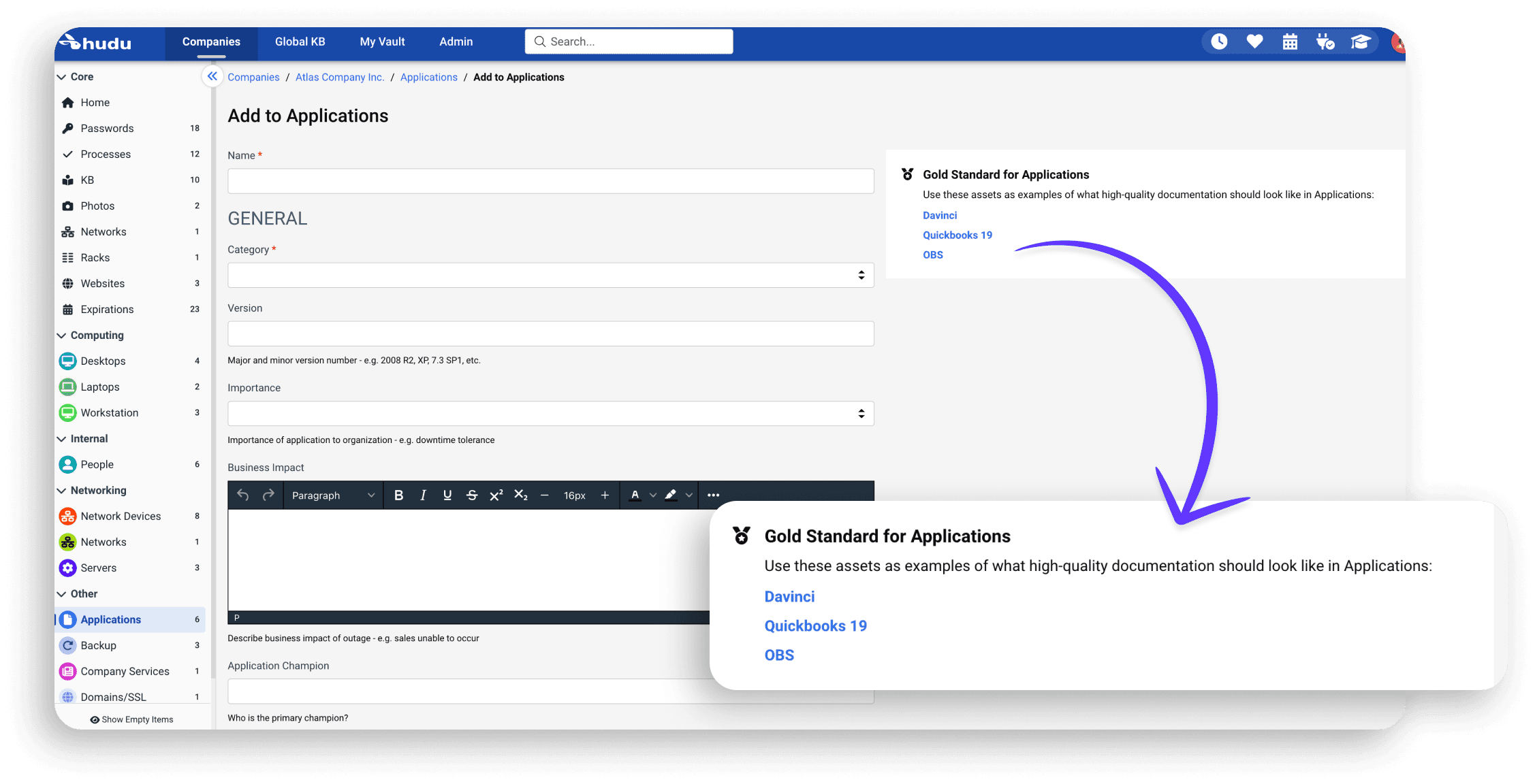 quality IT documentation