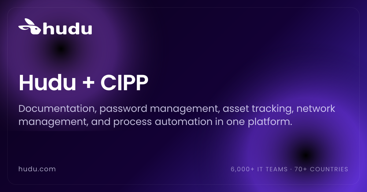 CIPP Integration | Hudu